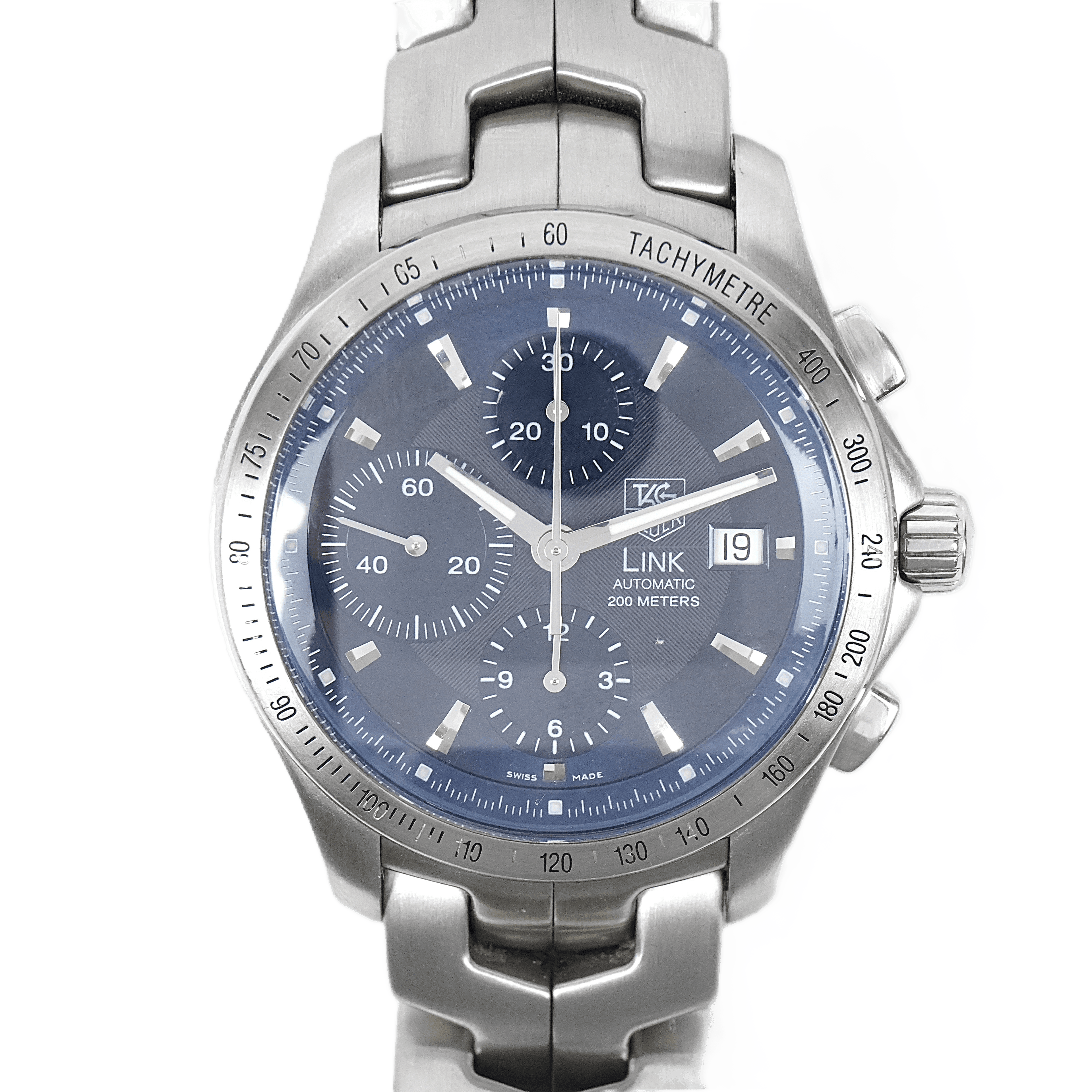 태그호이어 링크 청판 크로노그래프 CJF2114