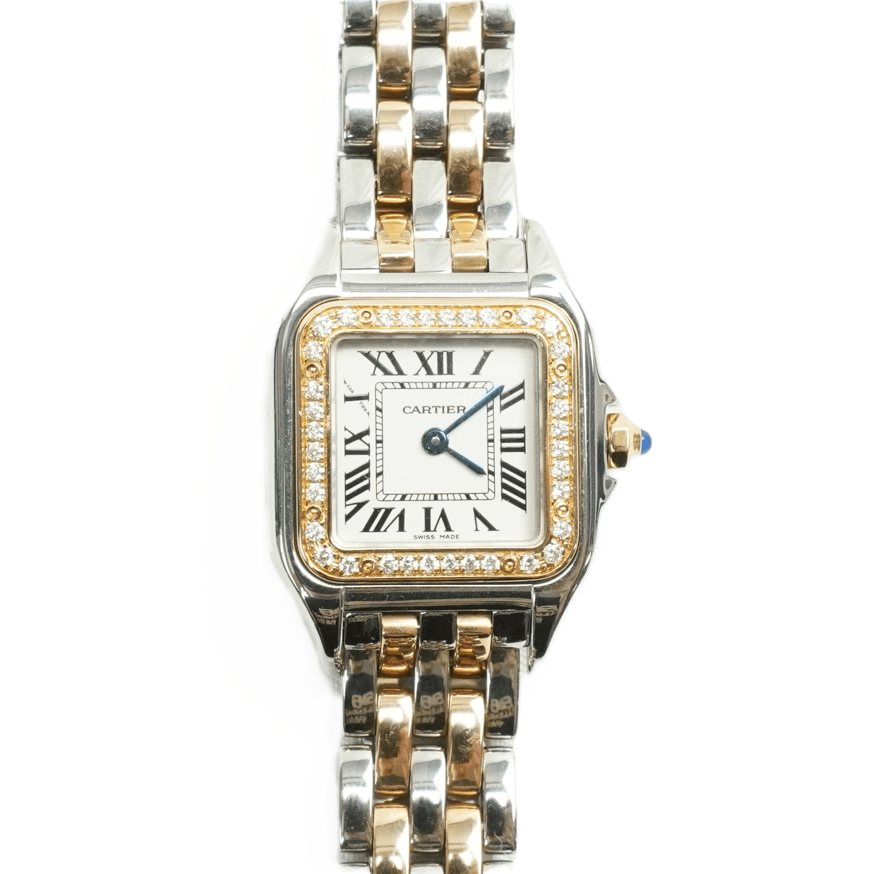 까르띠에 팬더 콤비 스몰 다이아