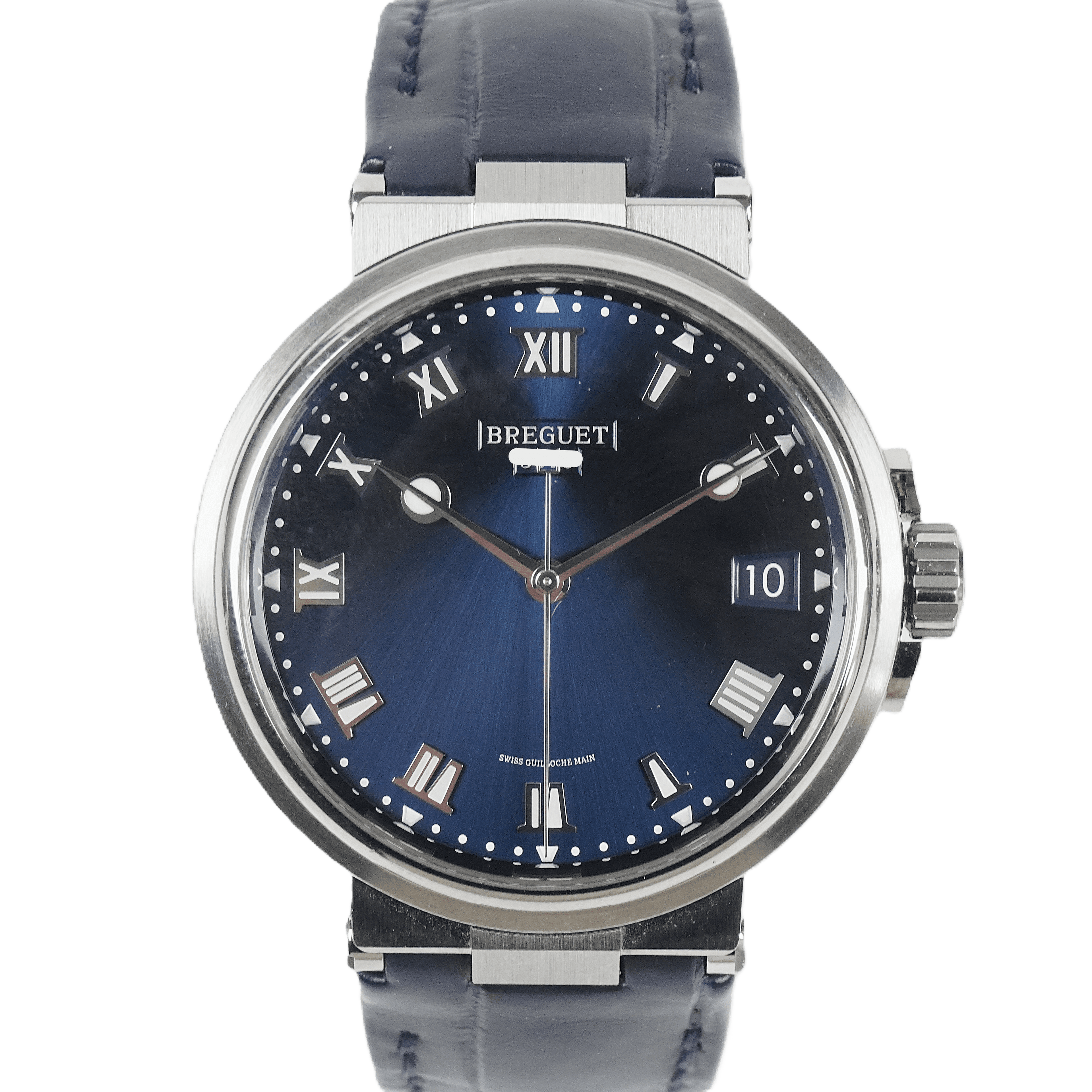 브레게 마린 5517 티타늄 블루