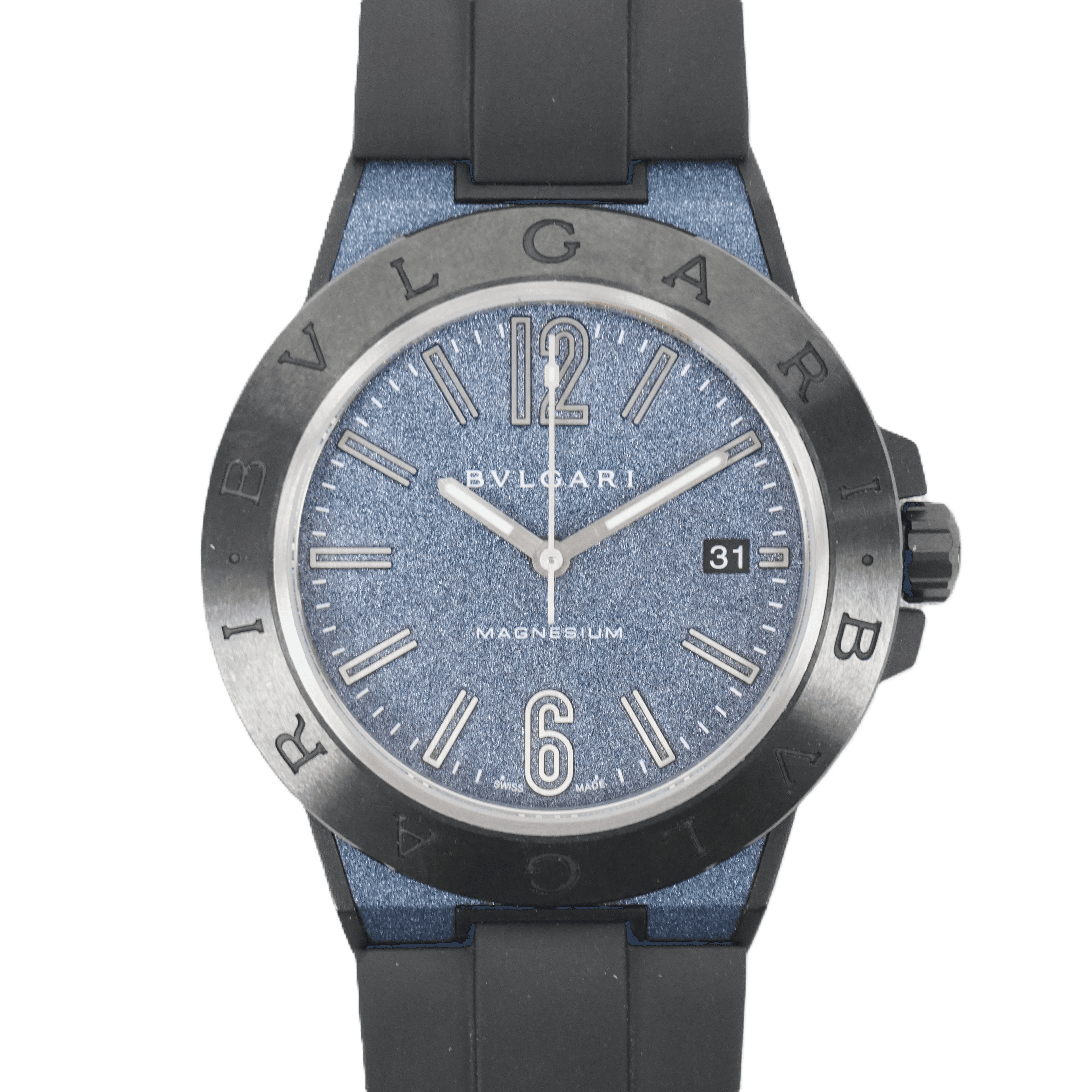 불가리 디아고노 41SMC 블루