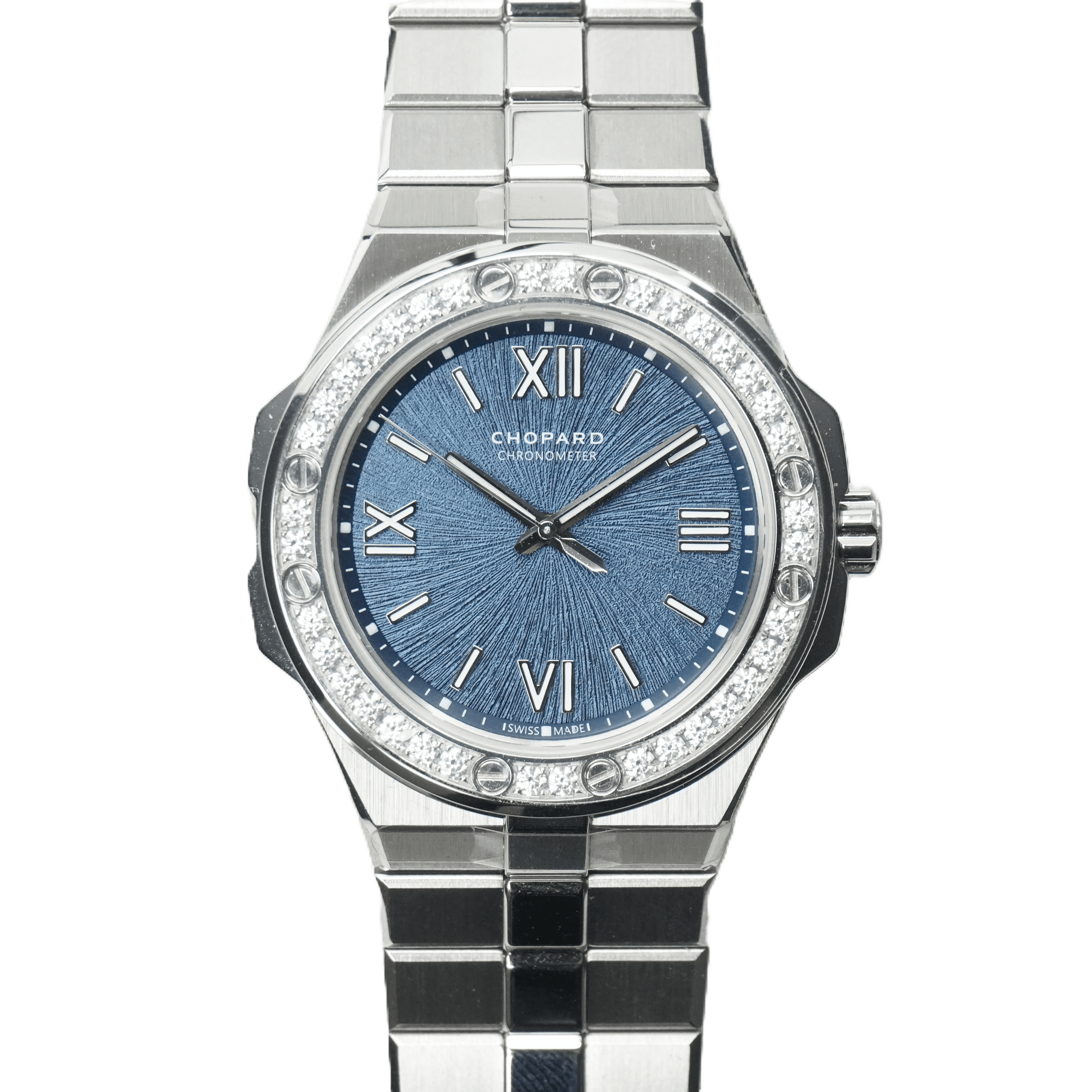 쇼파드 알파인이글 다이아 36mm 블루 다이얼