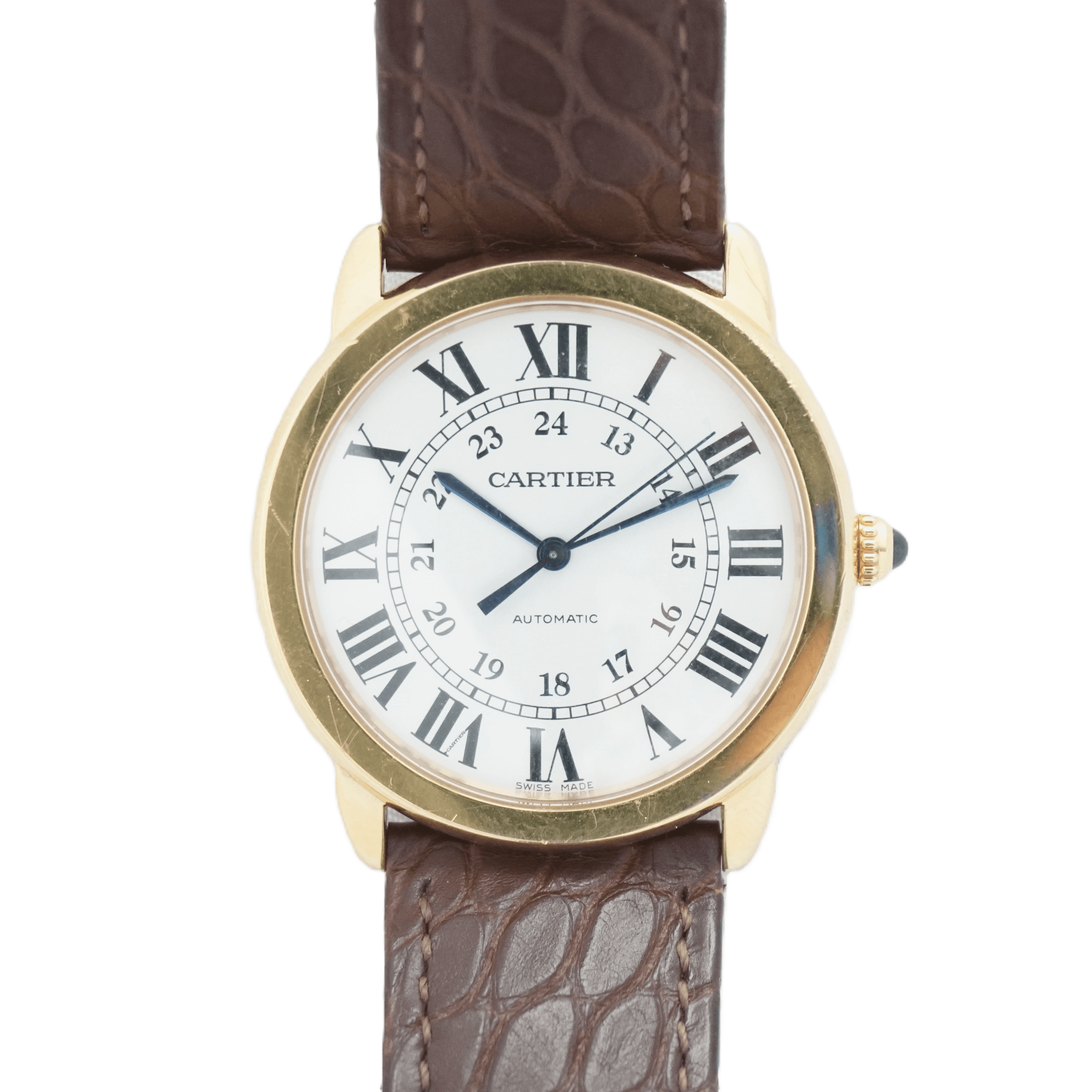 까르띠에 롱드솔로 로즈골드 W2RN0008